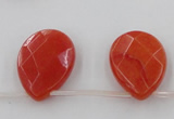 CCN2718 Top-drilled 18*25mm briolette candy jade beads wholesale