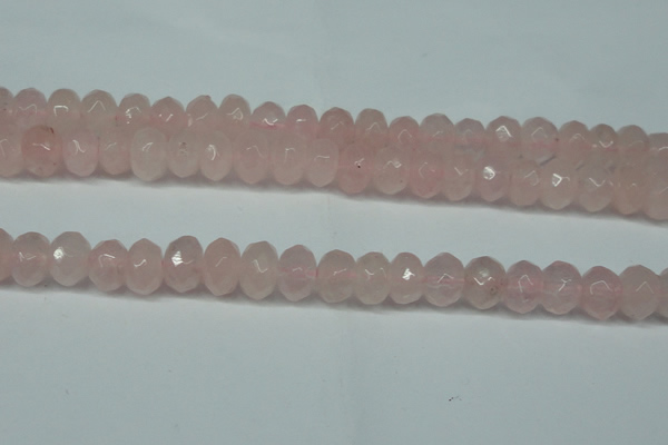 CCN2870 15.5 inches 5*8mm faceted rondelle candy jade beads