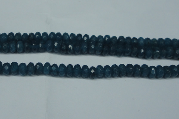 CCN2876 15.5 inches 5*8mm faceted rondelle candy jade beads