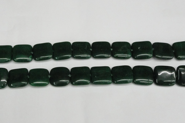 CCN3809 15.5 inches 20*20mm square candy jade beads wholesale
