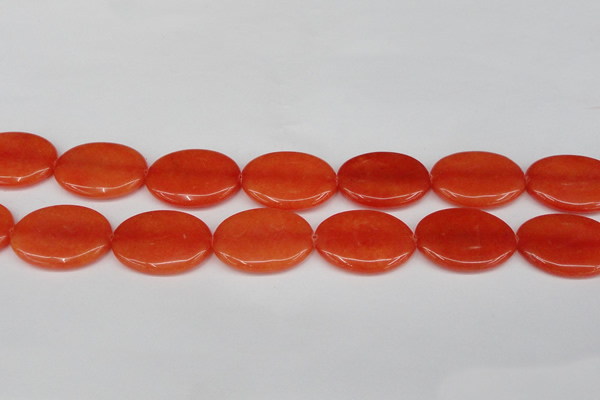 CCN3986 15.5 inches 30*40mm oval candy jade beads wholesale