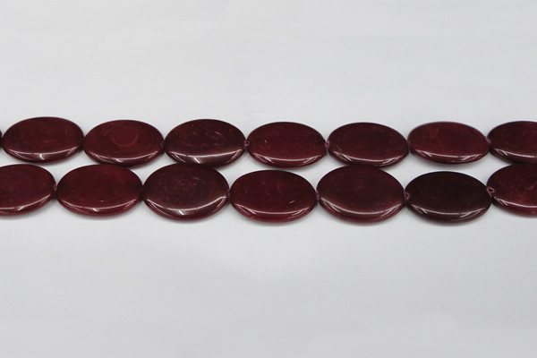 CCN3991 15.5 inches 30*40mm oval candy jade beads wholesale