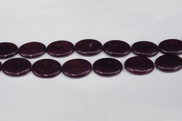CCN3992 15.5 inches 30*40mm oval candy jade beads wholesale