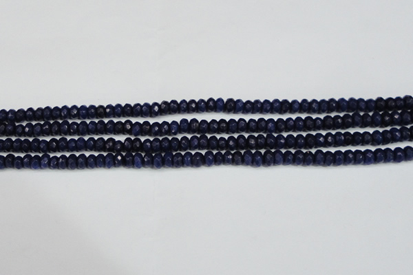 CCN4143 15.5 inches 4*6mm faceted rondelle candy jade beads