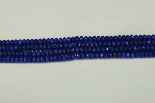 CCN4171 15.5 inches 5*8mm faceted rondelle candy jade beads