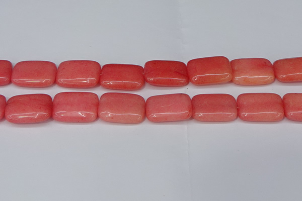 CCN4196 15.5 inches 18*25mm rectangle candy jade beads wholesale