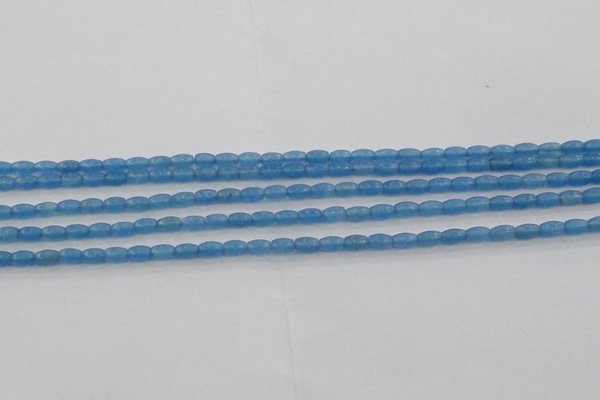 CCN4514 15.5 inches 3*5mm rice candy jade beads wholesale