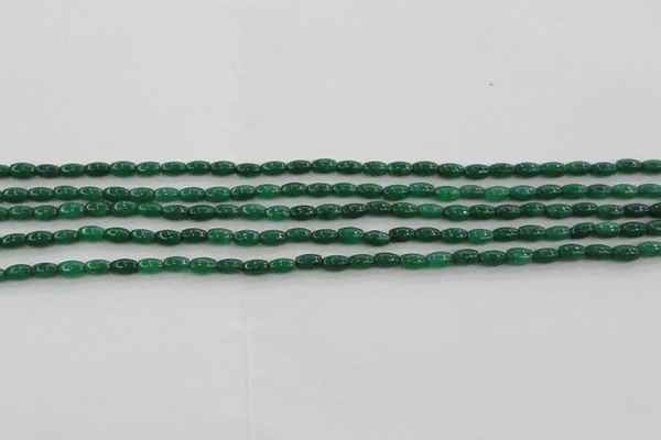 CCN4516 15.5 inches 3*5mm rice candy jade beads wholesale