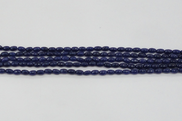 CCN4522 15.5 inches 4*6mm rice candy jade beads wholesale