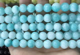 CCN5005 15.5 inches 8mm & 10mm round candy jade beads wholesale