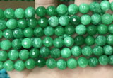 CCN5054 15.5 inches 8mm & 10mm faceted round candy jade beads