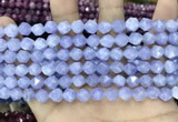 CCN5243 15 inches 8mm faceted nuggets candy jade beads