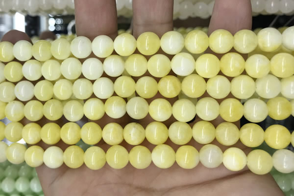 CCN5347 15 inches 8mm round candy jade beads Wholesale