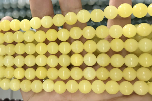 CCN5349 15 inches 8mm round candy jade beads Wholesale
