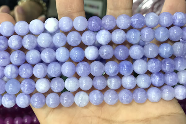 CCN5389 15 inches 8mm round candy jade beads Wholesale