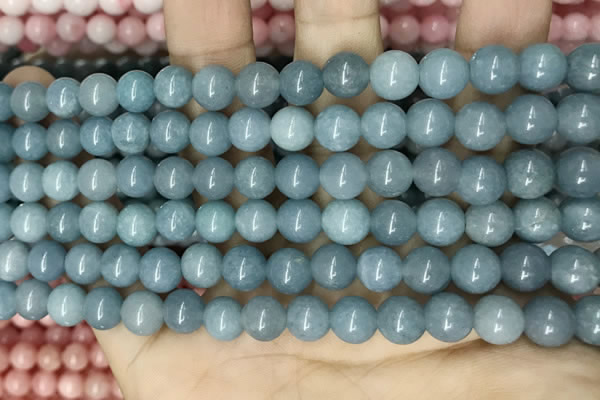 CCN5427 15 inches 8mm round candy jade beads Wholesale