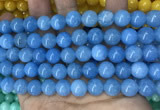 CCN5522 15 inches 8mm round candy jade beads Wholesale