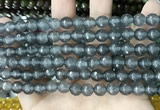 CCN5700 15 inches 8mm faceted round candy jade beads