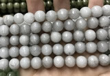 CCN5766 15 inches 10mm faceted round candy jade beads
