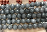 CCN5769 15 inches 10mm faceted round candy jade beads