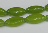 CCN577 15.5 inches 10*20mm marquise candy jade beads wholesale