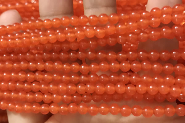 CCN6009 15.5 inches 4mm round candy jade beads Wholesale
