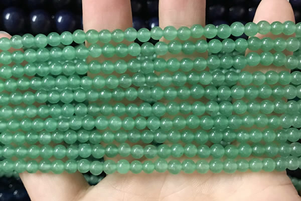 CCN6019 15.5 inches 4mm round candy jade beads Wholesale