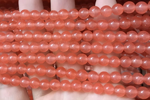 CCN6044 15.5 inches 6mm round candy jade beads Wholesale