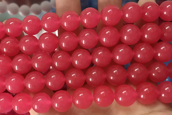 CCN6059 15.5 inches 12mm round candy jade beads Wholesale