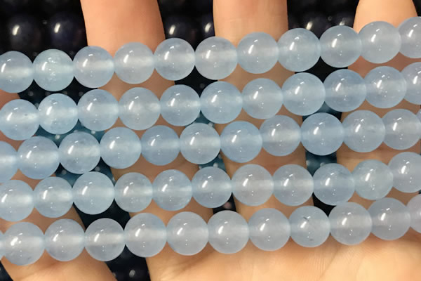 CCN6122 15.5 inches 8mm round candy jade beads Wholesale