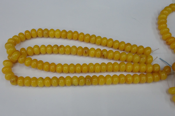 CCN91 15.5 inches 8*12mm rondelle candy jade beads wholesale