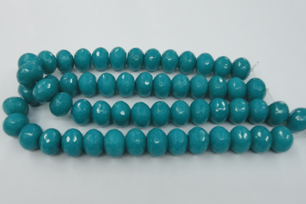 CCN952 15.5 inches 14*18mm faceted rondelle candy jade beads