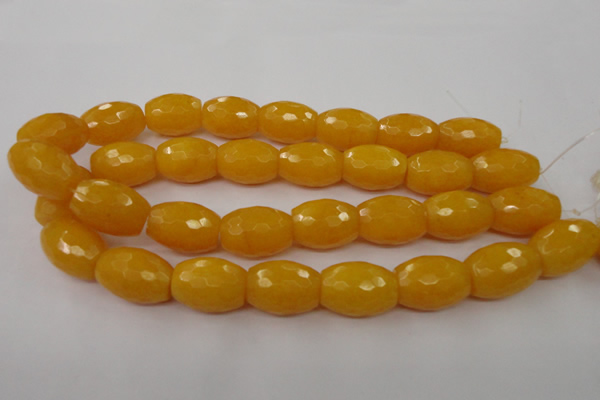 CCN965 15.5 inches 18*25mm faceted drum candy jade beads