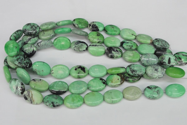 CCO37 15.5 inches 15*20mm oval natural chrysotine beads