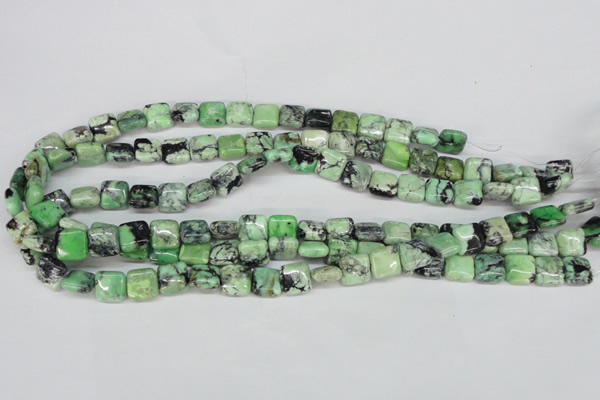 CCO40 15.5 inches 10*10mm square natural chrysotine beads