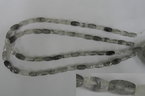 CCQ355 15.5 inches 6*12mm cuboid cloudy quartz beads wholesale