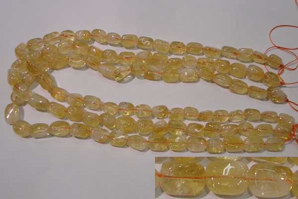 CCR218 15.5 inches 9*13mm nuggets natural citrine gemstone beads