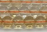 CCR345 15.5 inches 6mm round natural citrine beads wholesale