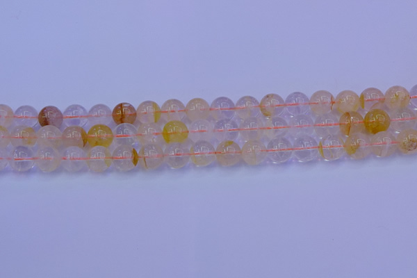 CCR363 15.5 inches 10mm round citrine beads wholesale