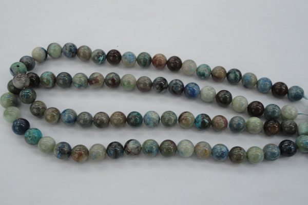 CCS02 15.5 inches 10mm round natural chrysocolla gemstone beads