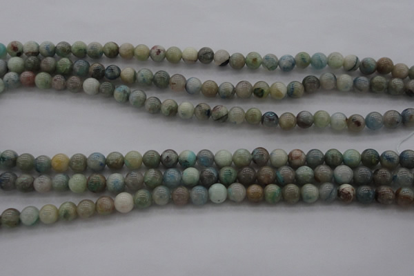 CCS41 15.5 inches 6mm round natural chrysocolla gemstone beads
