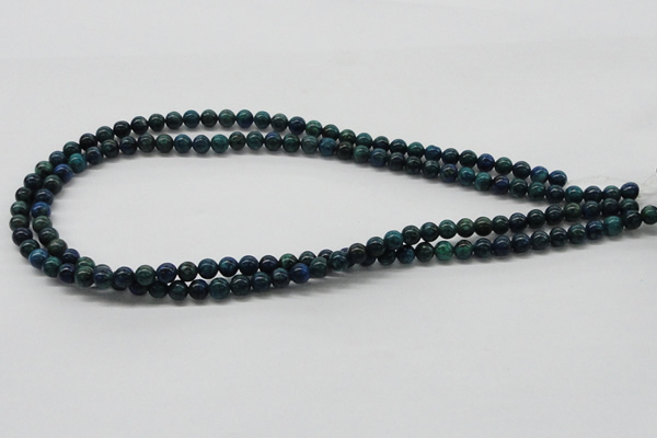 CCS51 16 inches 6mm round dyed chrysocolla gemstone beads wholesale