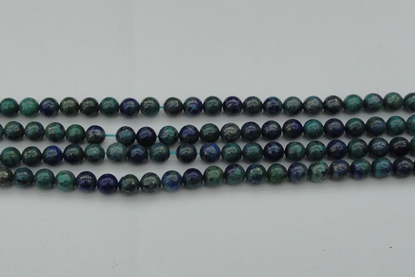 CCS522 15.5 inches 8mm round dyed chrysocolla gemstone beads