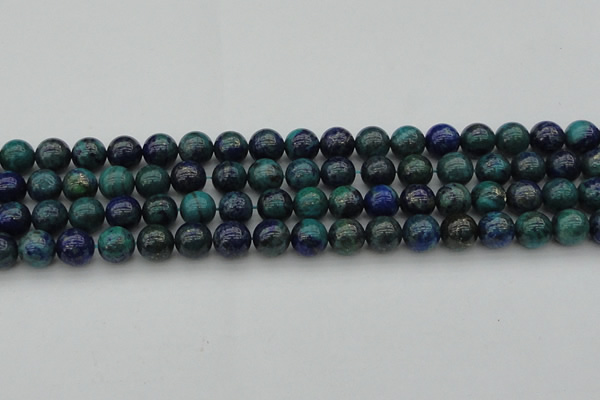 CCS524 15.5 inches 12mm round dyed chrysocolla gemstone beads