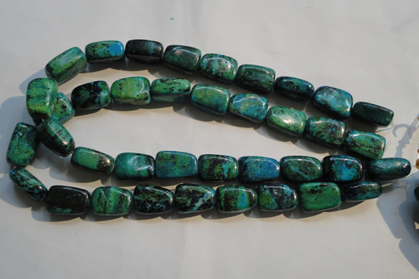 CCS648 15.5 inches 14*20mm nuggets dyed chrysocolla gemstone beads