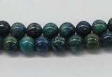 CCS72 15.5 inches 14mm round dyed chrysocolla gemstone beads