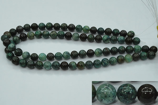 CCS753 15 inches 10mm round chrysocolla gemstone beads wholesale
