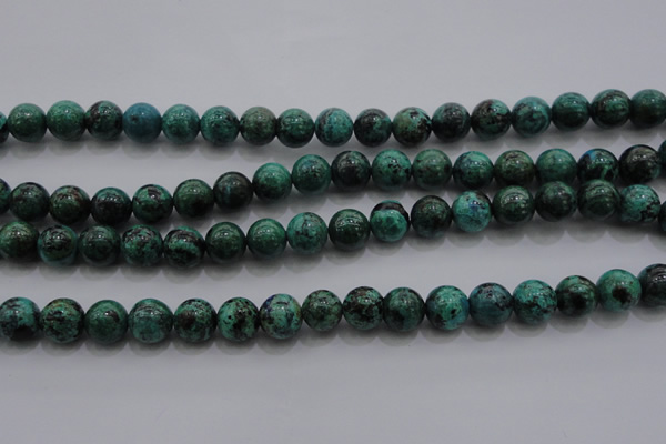 CCS801 15.5 inches 6mm round natural Chinese chrysocolla beads