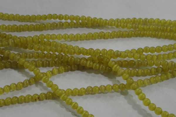CCT1151 15 inches 3mm round tiny cats eye beads wholesale