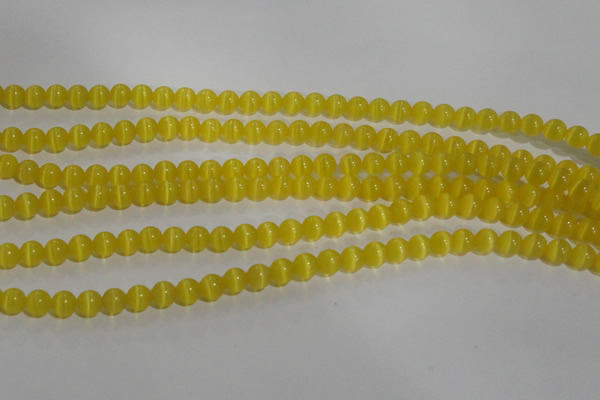 CCT1209 15 inches 4mm round cats eye beads wholesale